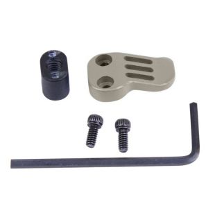 Guntech Extended Magazine Catch Paddle Release for AR-15 & AR .308 | Bull Shark Gray