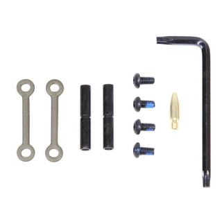 AR-15 Complete Anti-Rotation Trigger/Hammer Pin Set | Bull Shark Gray