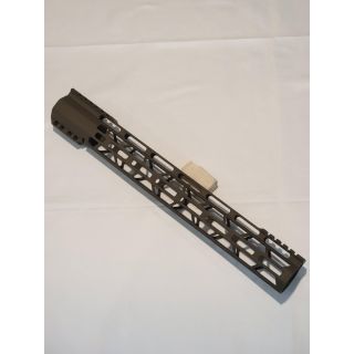 AR-15 *ORPH* 15" Lite Skeletonized M-LOK Free Float Handguard - Cerakote ODG (Special Purchase)