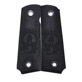 1911 Laser Engraved Grip - Molon Labe - Black