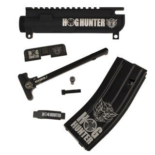 AR-15 Upgrade Bundle - 6 Piece Package - American Patriot - Anodized Black