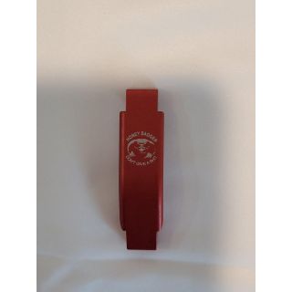 Enhanced Trigger Guard - *ORPH* Honey Badger (Don't Give a Shit) - Anodized Red - Blemished