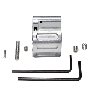 AR 15 Adjustable Low Profile .750 Gas Block - Stainless Steel