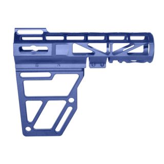 AR-15 Skeletonized Pistol Arm Brace – Cerakote NRA Blue