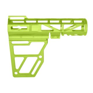 AR-15 Skeletonized Pistol Arm Brace – Cerakote Zombie Green