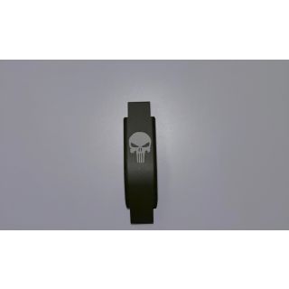 Enhanced Trigger Guard - Punisher Skull - Cerakote OD Green