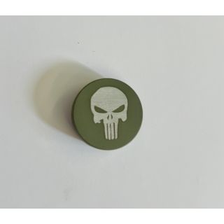 Forward Assist Cap - Punisher Skull - Cerakote OD Green