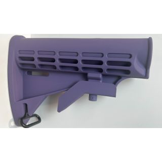 T6 Collapsible Standard Version Stock Body - Mil Spec - Cerakote Bright Purple