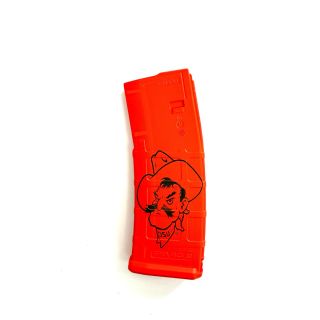 AR-15 PMAG MOE - *ORPH* OSU Logo - (30 Round) Hunter Orange Sample