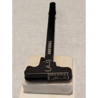AR-15 Charging Handle - *ORPH*  Infidel - Anodized Black Blemished