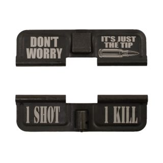 AR-15 Dust Cover - Don't Worry It's Just the Tip - 1S1K -  Phosphate Black