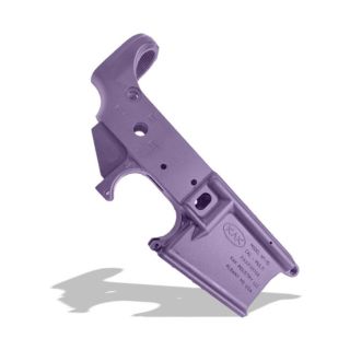 KAK KF-15 Forged AR15 Lower Receiver - Cerakote Bright Purple