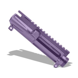 KAK Forged AR-15 Stripped Upper Receiver | Cerakote Bright Purple