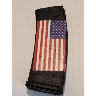 AR-15 PMAG MOE - *ORPH* Black -  (30 Round) . Black Stickers (Sample)