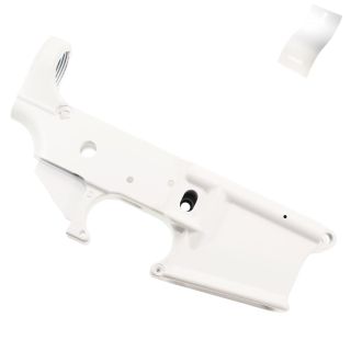 Anderson AR-15 Stripped Lower Receiver - Cerakote Bright White