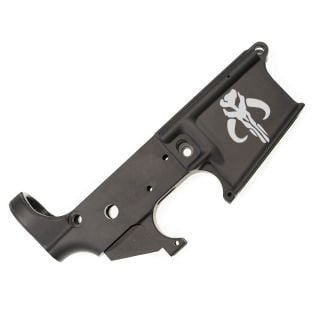 PSA AR-15 Stripped Lower Receiver – The Mandalorian – Anodized Black (FFL Required)
