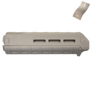 MAGPUL MOE® M-LOK® Handguard, Mid-Length – AR15/M4 - Cerakote Bull Shark Grey