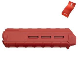 MAGPUL MOE® M-LOK® Handguard, Mid-Length – AR15/M4 - Cerakote Firehouse Red