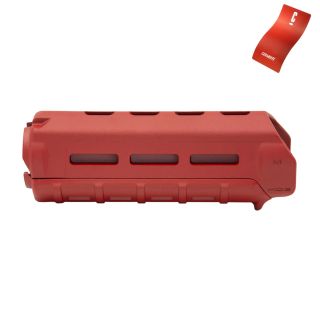 MAGPUL MOE® M-LOK® Handguard, Carbine-Length – AR15/M4 - Cerakote Firehouse Red