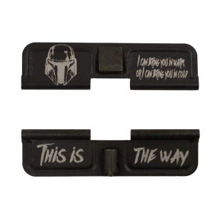 AR-10 Dust Cover - The Mandalorian - Phosphate Black