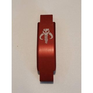 Enhanced Trigger Guard - *ORPH* Mando - Anodized Red - Blemished