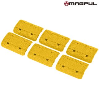Magpul M-LOK Rail Covers, Type 2 - Cerakote Sunflower Yellow
