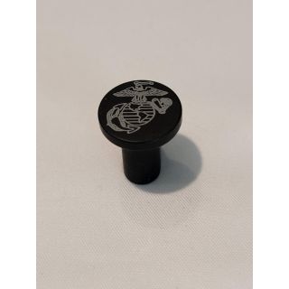 Extended Threaded Magazine Release Button - *ORPH*  Marine- Black