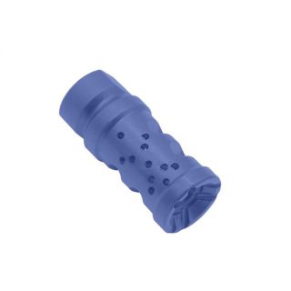 Cerakote AR-15 Ported Muzzle Brake Compensator – .223/5.56 | 1/2x28, NRA Blue