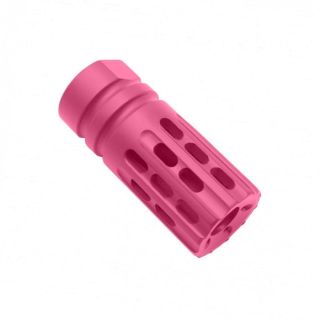 .30 Cal Custom Muzzle Brake | AR-10 & AR-15, 5/8×24 - Cerakote Prison Pink