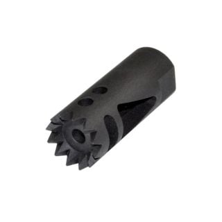 .30 Cal Competition Recoil Compensator / Muzzle Brake – AR-10 & AR-15 | 5/8×24 - Cerakote Armor Black