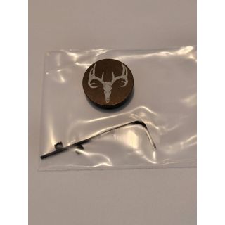 Forward Assist Cap - *ORPH* Deer Skull- Anodized ODG Blemished