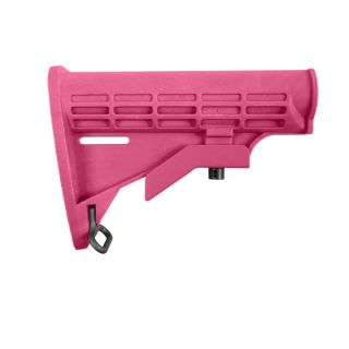 Cerakote T6 Collapsible Standard Version Stock Body – Mil-Spec - Prison Pink