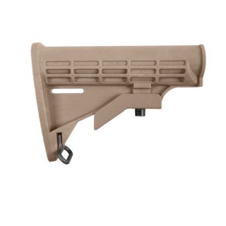 Cerakote T6 Collapsible Standard Version Stock Body – Mil-Spec - Magpul FDE