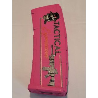 AR-15 PMAG MOE - *ORPH* Pink Stickered -  (30 Round) Cerakote Pink.  (Sample)