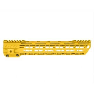 AR15 M-LOK Handguard | Presma Shark Free Float | Sunflower Yellow