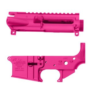 Cerakote Anderson AR-15 Upper & Lower Set - Prison Pink