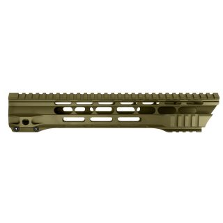 M-LOK Free Float Slant Cut Quad Rail Handguard for AR-15 | Noveske Bazooka Green