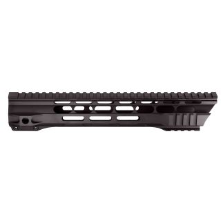 M-LOK Free Float Slant Cut Quad Rail Handguard for AR-15 | Sniper Grey