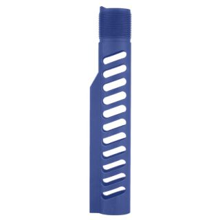Skeletonized Slotted 6 Position Buffer Tube - Cerakote NRA Blue