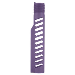 Skeletonized Slotted 6 Position Buffer Tube - Cerakote Bright Purple