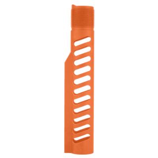 Skeletonized Slotted 6 Position Buffer Tube - Cerakote Hunter Orange
