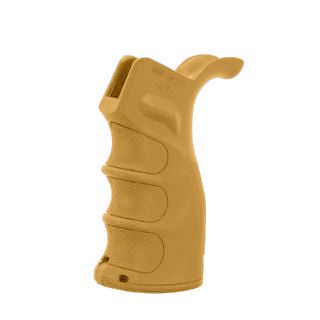 AR Ergonomic Pistol Grip | Polymer Grip with Storage Compartment | Gold