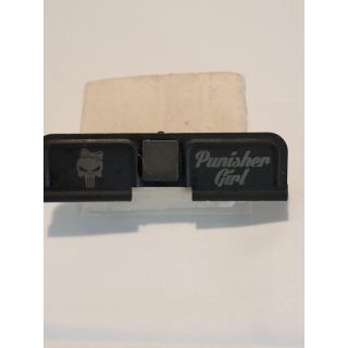 AR-15 Dust Cover - ORPH- Phosphate coated - Punisher Girl/ Double Sided- Blemished