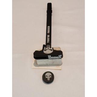 AR-15 Charging Handle - *ORPH* - Blemished Anodized Punisher Set with F. Assist Cap - Black