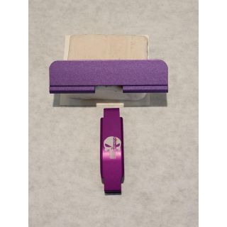 AR-15 Dust Cover - Purple Aluminum - & Extended Punisher Veteran Trigger Guard, Blemished