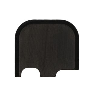 Rear Slide Plate for Glock 43, 43x and 48 - Blank - Anodized Black