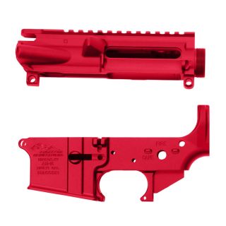 Cerakote Anderson AR-15 Upper & Lower Set - Firehouse Red