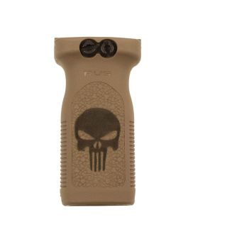 Magpul RVG Vertical Grip – Punisher Skull Laser Engraved – AR-15 Foregrip