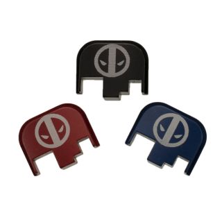 S&W M&P Full Size Rear Slide Plate - Deadpool