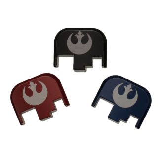 S&W M&P Full Size Rear Slide Plate - Rebel Alliance